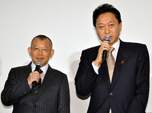 鶴瓶と首相