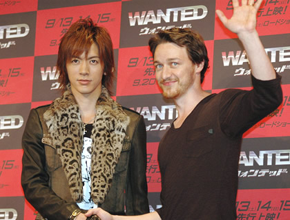 DAIGOとジェームズ・マカヴォイ
